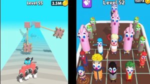 'Alphabet Lore'  Merge Letter ABC Run vs Merge Master Monster Run 3D⭐ Android gameplay