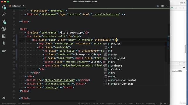 List Rendering in VueJs || Building Applications with VueJs, Vuex, VueRouter, and Nuxt #02 смотреть онлайн