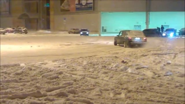 Дрифт Самара#2 ТЦ Парк Хаус (19.02.2018г)