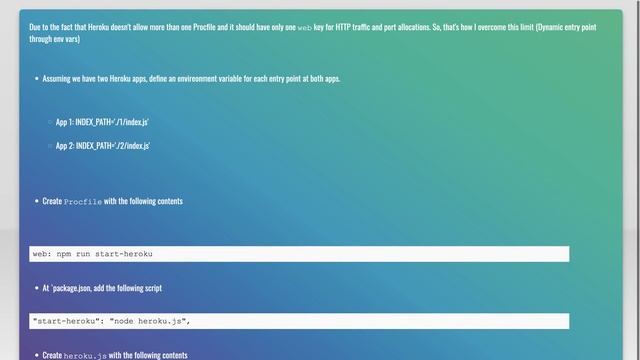 Deploy two separate heroku apps from same git repo смотреть онлайн
