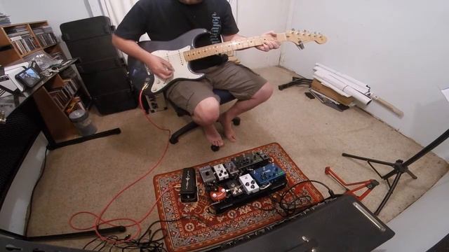 Jetter GS124 with TC Electronic RUSH boost pedal смотреть онлайн
