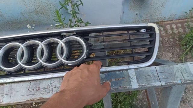Решётка радиатора на Ауди А6 Ц4. Запчасти на ауди а6 ц4. Кузовщина. решотка радиатора ауди смотреть онлайн