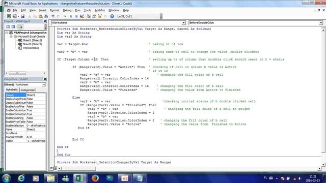 double click in excel - how to change cell's value by doubleclick смотреть онлайн