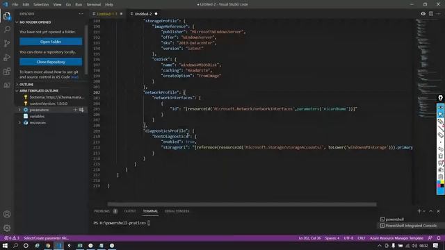 ARM Template | How to create VM using ARM template | ARM template se virtual machine kaise banayai смотреть онлайн