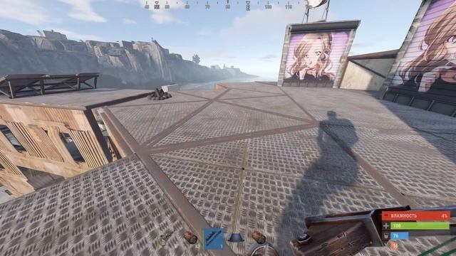 Захватил ОСТРОВ КЛАНА! Атмосферное выживание в Раст/Rust. смотреть онлайн