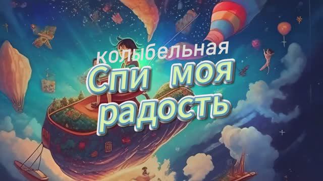 Колыбельная - Спи моя радость усни