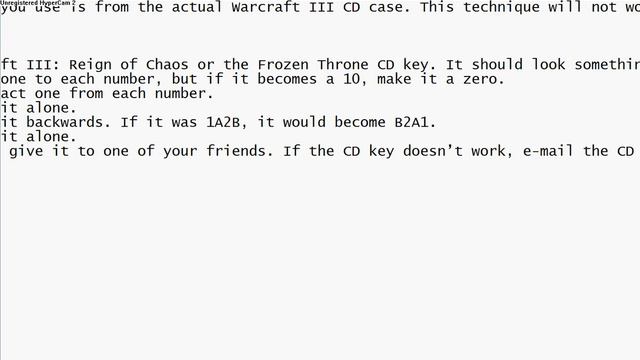 Free WC3 CD keys!!!! смотреть онлайн
