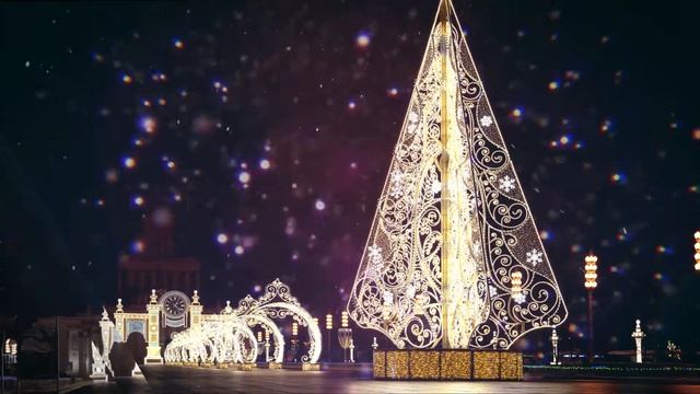Как украсили ВДНХ на Новый Год: инсталляции Zodiak смотреть онлайн