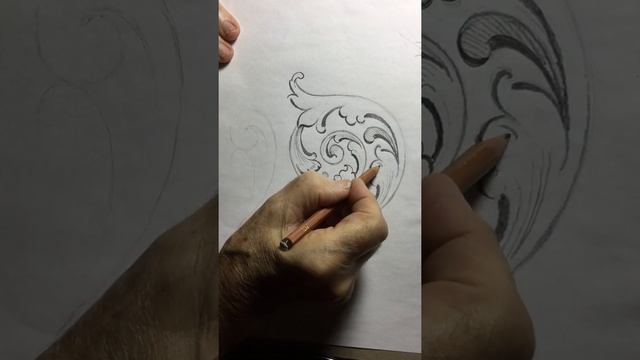 Grand Master Gun Engraver Ken C Hunt Drawing Series 2022 Scroll and Shading смотреть онлайн