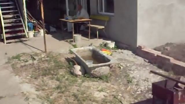 Петарда Корсар-8 VS шлакоблок. 18+