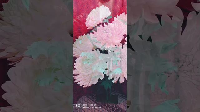 Хризантемы из изолона