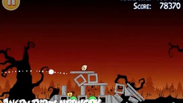 Angry Birds Halloween 2-12 3 stars Seasons | Angry Bird Network смотреть онлайн