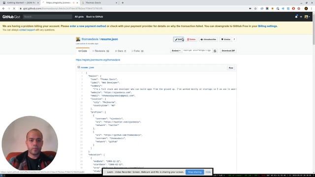 JSON Resume - Getting started смотреть онлайн