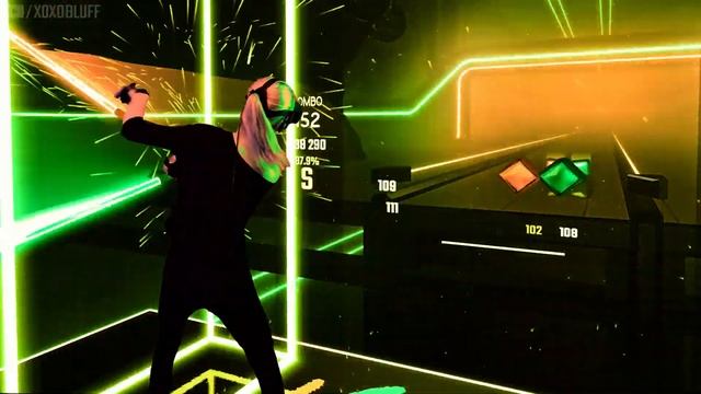 Destination Calabria • Expert • Disappearing Arrows • Faster Song • Beat Saber • Mixed Reality смотреть онлайн