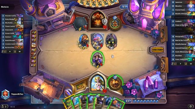 I started with Token Druid and I will go Legend with Spell Druid | HearthStone | Ashes of Outland смотреть онлайн