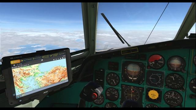 HEGN (Hurghada, Egypt) - USCC (Chelyabinsk, Balandino) Tu-154 RA-85826 VATSIM смотреть онлайн