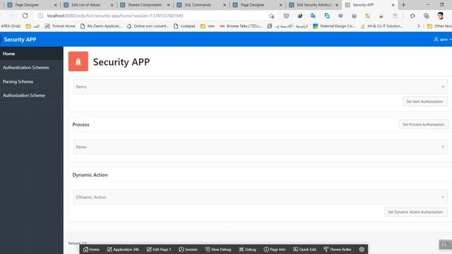 Oracle APEX dynamic security module : Intro with ( English subtitle ) смотреть онлайн