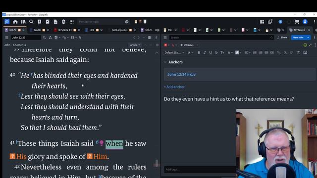 Isaiah Saw Jesus - John 12:34-50 смотреть онлайн