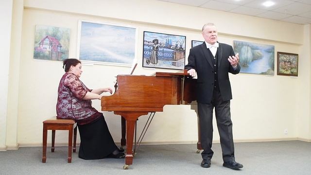 09 Чайковский, А. Толстой. Средь шумного бала. Владимир Родинцев, Людмила Калинина.MOV