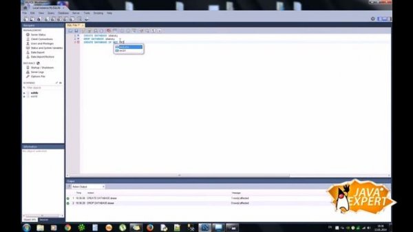 Урок 1.  Знакомство с MySQL и MySQL Workbench