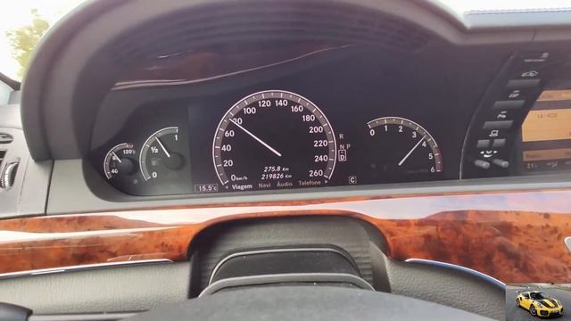 Mercedes-Benz W221 S320 CDI 0-100 Kmh Acceleration