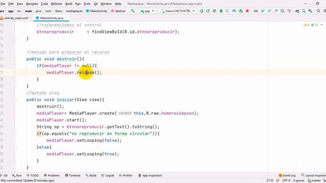 Clase MediaPlayer - Reproducir MP3 con MediaPlayer en IDE Android Studio смотреть онлайн