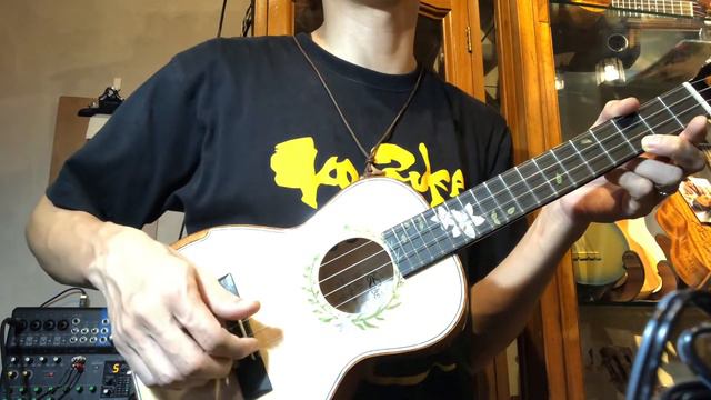 Mi-Si ウクレレ用ピックアップ Acoustic Trio Air Uke レビュー смотреть онлайн