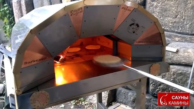 Печь для пиццы на дровах смотреть онлайн