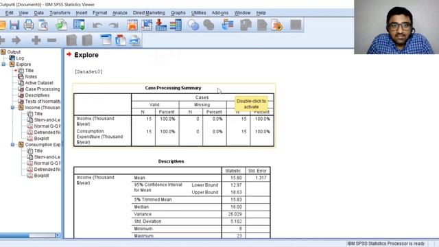SPSS (Part 11) || Normality Tests Using SPSS || S-W and K-S Tests || Dr. Atman Shah | SXCA смотреть онлайн