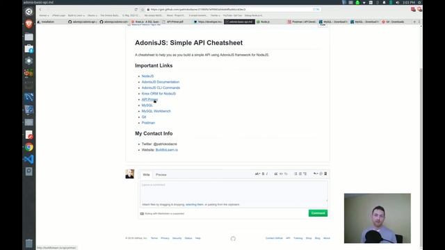AdonisJS Tutorial - Introduction [ Build a Simple API - Part 1 ] (2018) смотреть онлайн