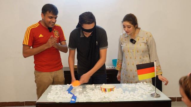 GERMANY🇩🇪 VS PAKISTAN🇵🇰 CHALLENGE |BOTTLE FLIP GONE WRONG😱| |BLOWING CANDLES |SCOOPING COTTON BALLS смотреть онлайн