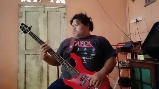 Enter Sandman by Wan Gegau (Bass Cover) смотреть онлайн