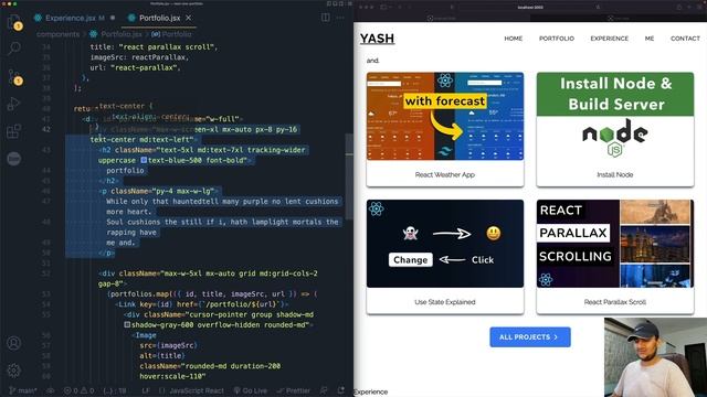 Next JS Portfolio Website - Begginer Next JS Tutorial - Build and Deploy смотреть онлайн