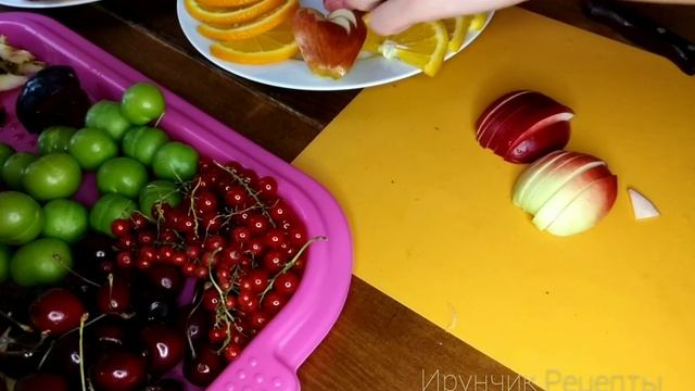#фрукты#оформление#нарезка Красивая фруктовая нарезка .Как легко и красиво разложить фрукты и ягоды смотреть онлайн