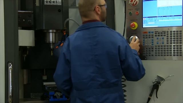 HAAS CNC Vertical Mill Part Set-up Tutorial смотреть онлайн