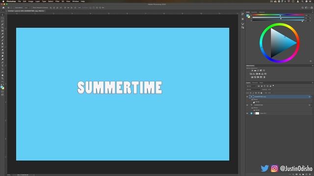 Photoshop Tutorial: Fun Repeated Pop Text Effect смотреть онлайн