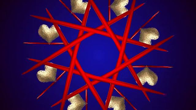 Heart kaleidoscope - Калейдоскоп из сердечек смотреть онлайн