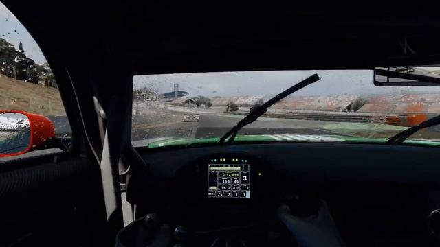 Фотореализм в Assetto Corsa. Под дождем на Mersedes AMG GT3.