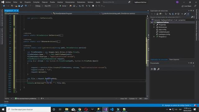 Proyecto Web, MVC C#, EF Google drive API смотреть онлайн