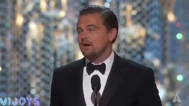 Леонардо Ди Каприо на вручении Оскара поздравил Карину Андоленко с Днём Рождения