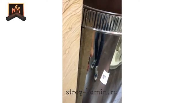 Компактный угловой печь-камин Admiral (ABX) в песчанике - витринный образец в шоу-руме Строй-Камин смотреть онлайн