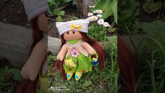 куколка ручной работы. делаю куклы на заказ обращайтесь. смотреть онлайн