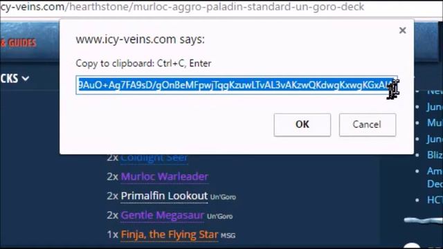 How to "Copy Export String to Clipboard" Hearthstone Deck; on Windows; Icy Veins смотреть онлайн