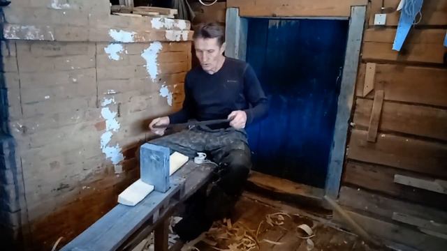 Живые ремесла Поветлужья. Изготовление кадки. Подготовка клепок к сушке смотреть онлайн