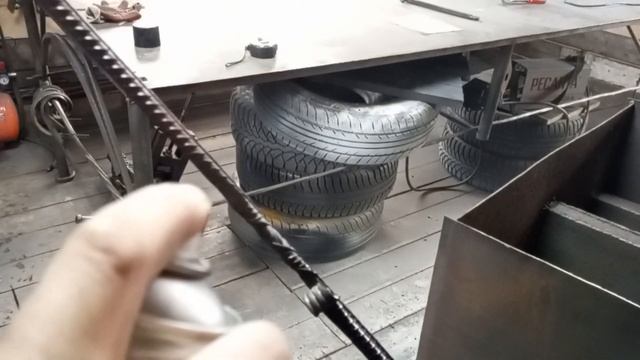 как сделать красивую кочергу из арматуры смотреть онлайн