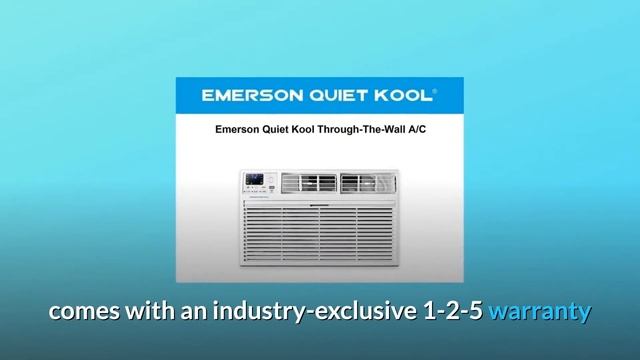Emerson Quiet Kool 8,000 BTU Through-The-Wall Air Conditioner Review смотреть онлайн