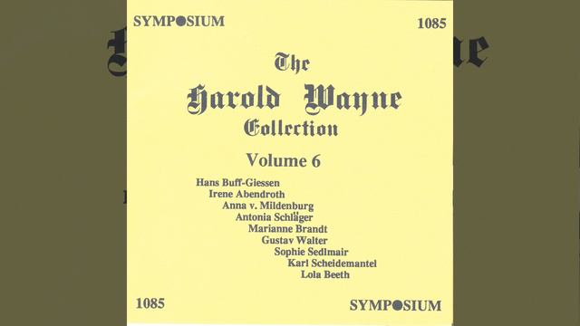 3 Balladen, Op. 56: No. 1. Heinrich der Vogler смотреть онлайн