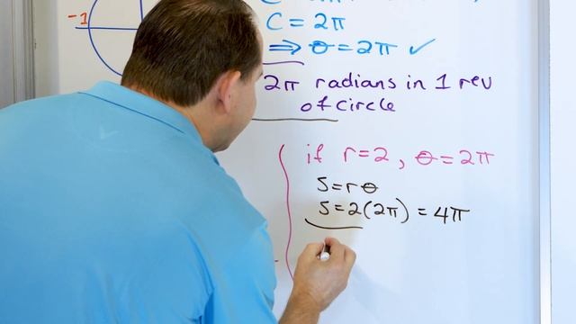 Radians, Arc Length & Sector Area of a Circle - [2-21-1] смотреть онлайн