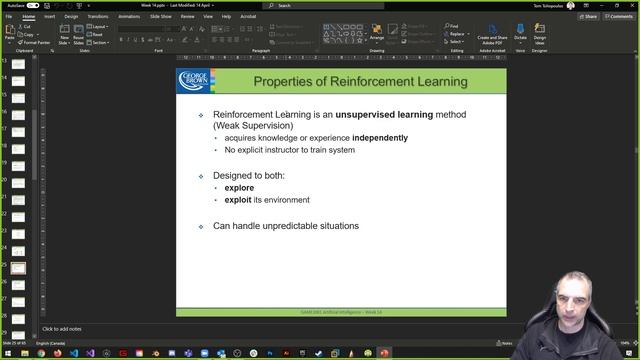 GAME3001 - M2020 - Lesson 12 - Lecture - Machine Learning in Games смотреть онлайн