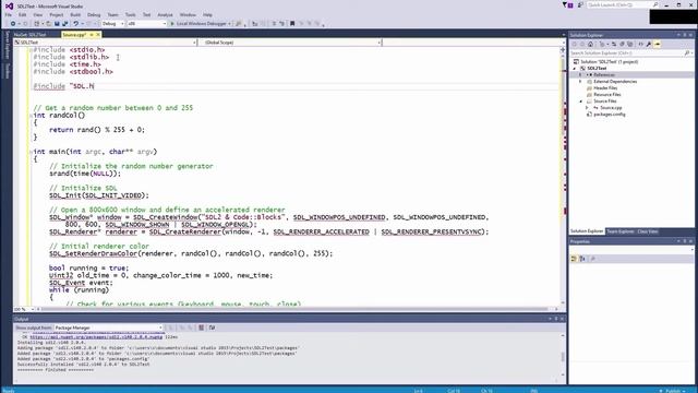 Setup SDL 2 with Visual Studio 2015 - SDL2, SDL2_image, SDL2_ttf, SDL2_mixer смотреть онлайн